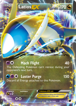 Latios-EX #86 Plasma Freeze
