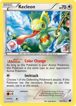Kecleon #94 Plasma Freeze