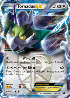 Tornadus-EX #98 Plasma Freeze