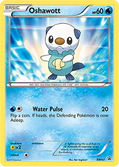 Oshawott #BW03 BW Black Star Promos