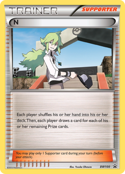 N #BW100 BW Black Star Promos