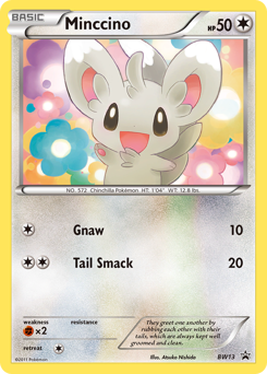 Minccino #BW13 BW Black Star Promos