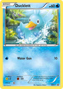 Ducklett #BW17 BW Black Star Promos