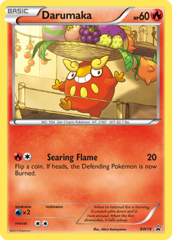 Darumaka #BW18 BW Black Star Promos
