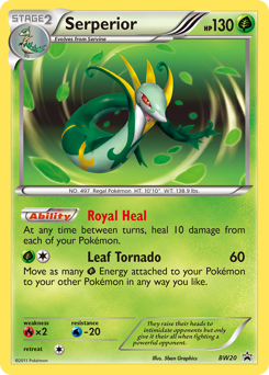 Serperior #BW20 BW Black Star Promos