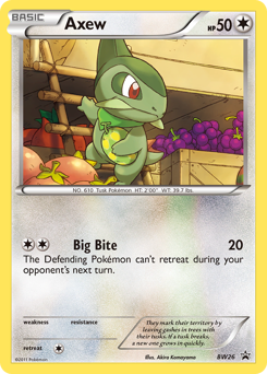 Axew #BW26 BW Black Star Promos