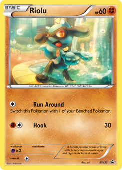 Riolu #BW33 BW Black Star Promos
