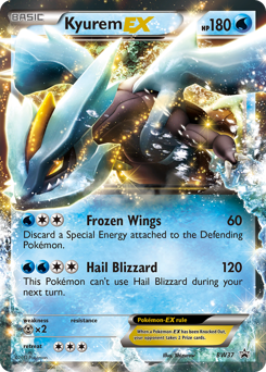 Kyurem-EX #BW37 BW Black Star Promos