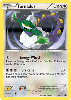 Tornadus #BW42 BW Black Star Promos