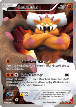 Landorus #BW43 BW Black Star Promos