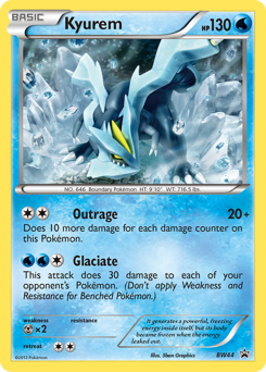Kyurem #BW44 BW Black Star Promos