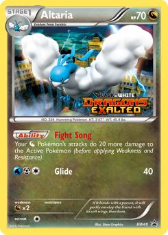 Altaria #BW48 BW Black Star Promos