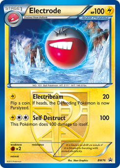 Electrode #BW76 BW Black Star Promos
