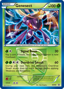 Genesect #BW86 BW Black Star Promos