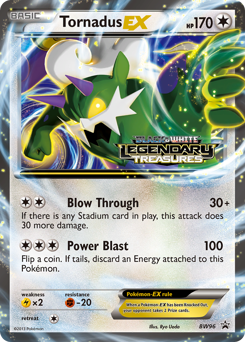 Tornadus-EX #BW96 BW Black Star Promos