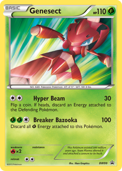 Genesect #BW99 BW Black Star Promos