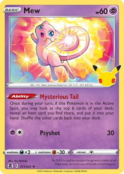 Mew #11 PSA 10