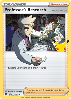 Professor's Research (Professor Oak) #23 PSA 10
