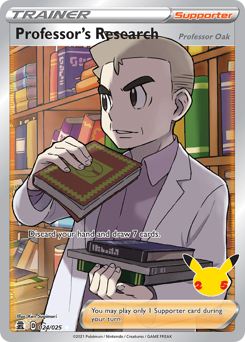 Professor's Research (Professor Oak) #24 Celebrations