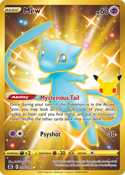 Mew #25 Celebrations