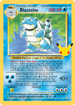 Blastoise #2 Celebrations: Classic Collection