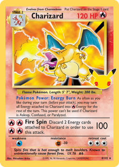 Charizard #4 Celebrations: Classic Collection