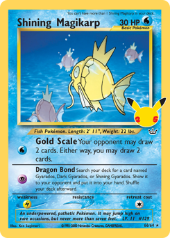 Shining Magikarp #66 Celebrations: Classic Collection