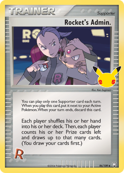 Rocket's Admin. #86 Celebrations: Classic Collection