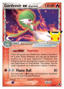 Gardevoir ex δ #93 Celebrations: Classic Collection