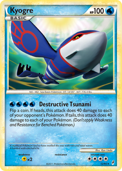Kyogre #12 Call of Legends