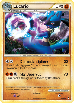 Lucario #14 Call of Legends