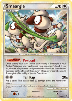 Smeargle Call of Legends #21