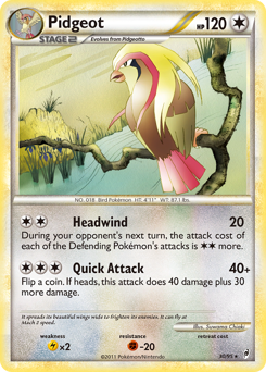Pidgeot #30 Call of Legends