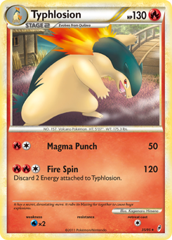 Typhlosion #35 Call of Legends
