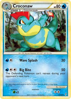 Croconaw #41 Call of Legends