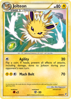 Jolteon #45 Call of Legends