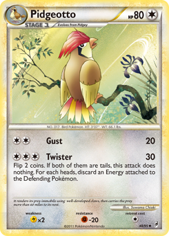Pidgeotto #48 Call of Legends