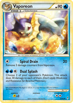 Vaporeon #52 Call of Legends