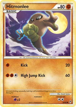 Hitmonlee #58 Call of Legends
