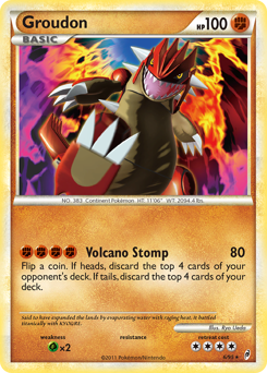Groudon #6 Call of Legends