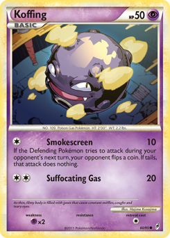 Koffing #60 Call of Legends