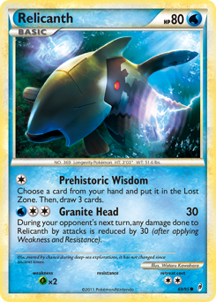 Relicanth #69 Call of Legends