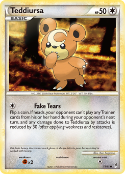 Teddiursa #73 Call of Legends