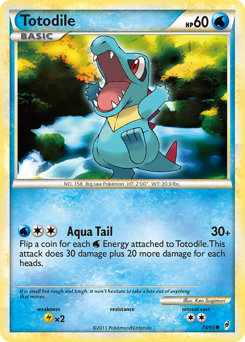 Totodile Call of Legends #74