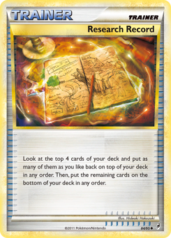Research Record #84 Call of Legends