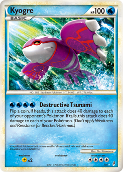 Kyogre #SL6 Call of Legends