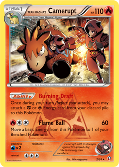 Team Magma's Camerupt Double Crisis #2