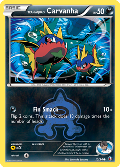 Team Aqua's Carvanha Double Crisis #20
