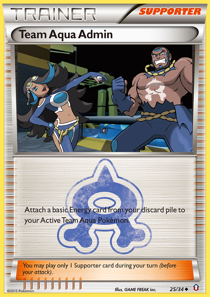Team Aqua Admin #25 Double Crisis