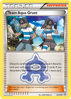 Team Aqua Grunt #26 Double Crisis